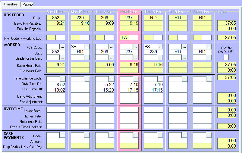 OmniDAS screen
