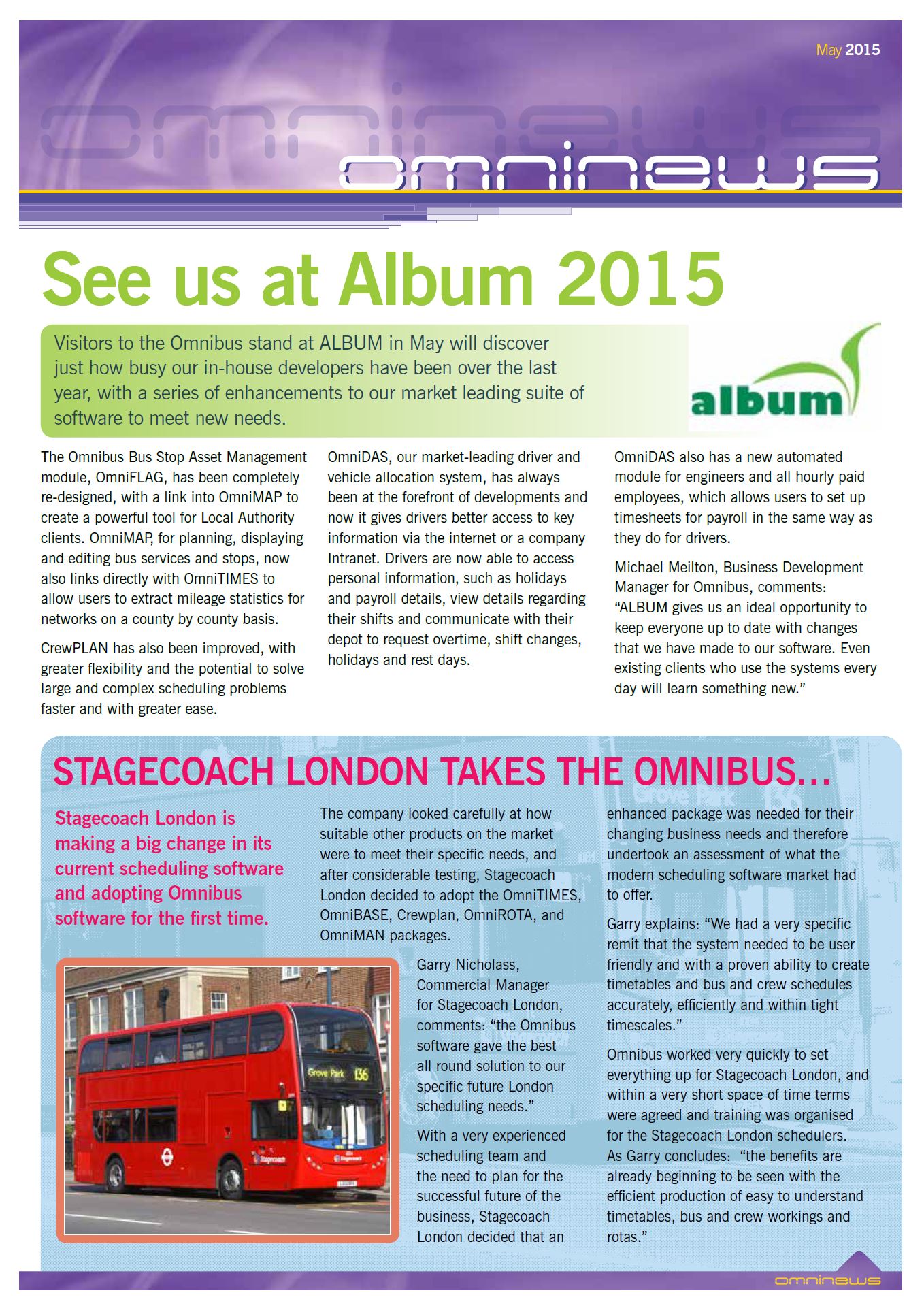 OmniNEWS - May 2015
