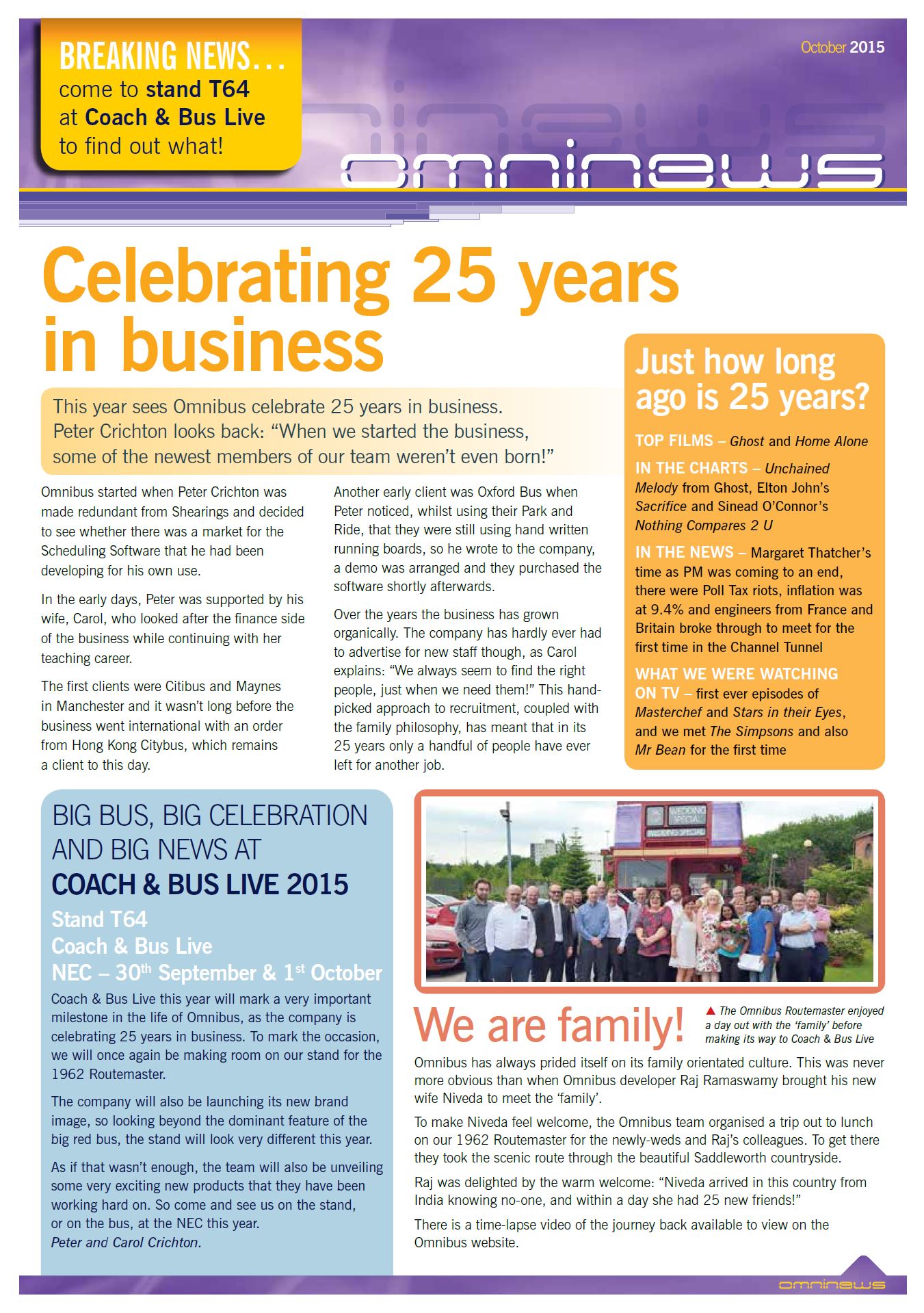 OmniNEWS - October 2015