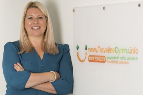 Jo Foxall is the operations director at Traveline Cymru